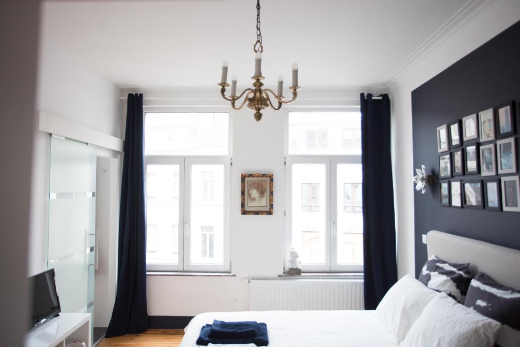 Postel nebo postele na pokoji v ubytování B&B Villa 36