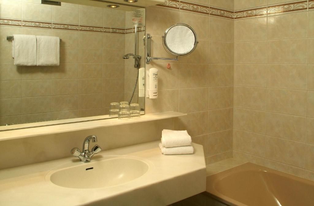 Vannituba majutusasutuses Appartement & Aparthotel Stern