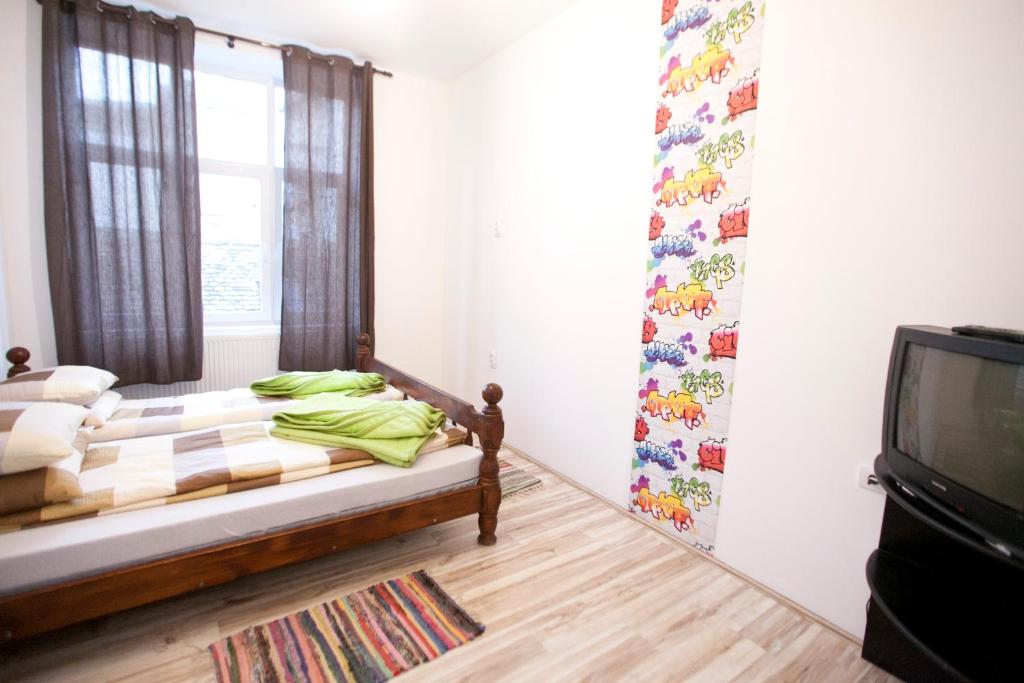 Postel nebo postele na pokoji v ubytování Hostel 1910
