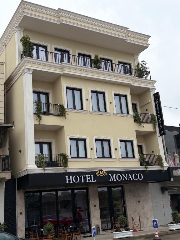 a hotel in the city of montenegro at Hotel Monaco in Kamëz