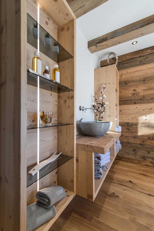 Kúpeľňa v ubytovaní Logenplatz Zillertal