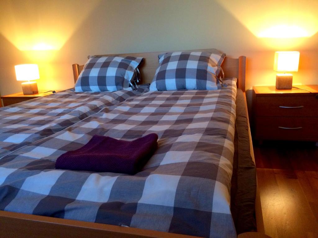Postel nebo postele na pokoji v ubytování Apartment and rooms Maraton