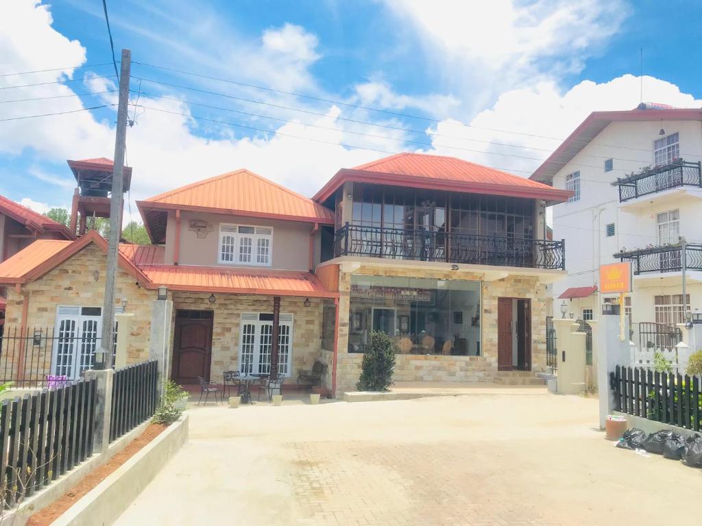 a large house with red roof at mithwood in Nuwara Eliya