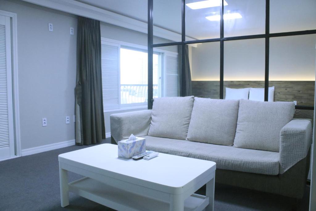 Posezení v ubytování Hotel Ocean View