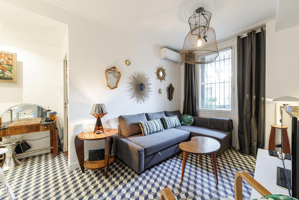 EST2P - Cozy 1 BDR apartment in Cannes - Very quiet, overlooking a courtyard