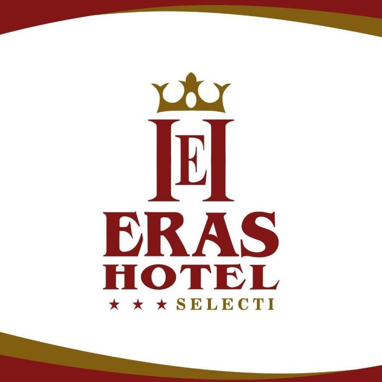 a logo for a hotel with a crown on top at Eras Hotel in Chiclayo