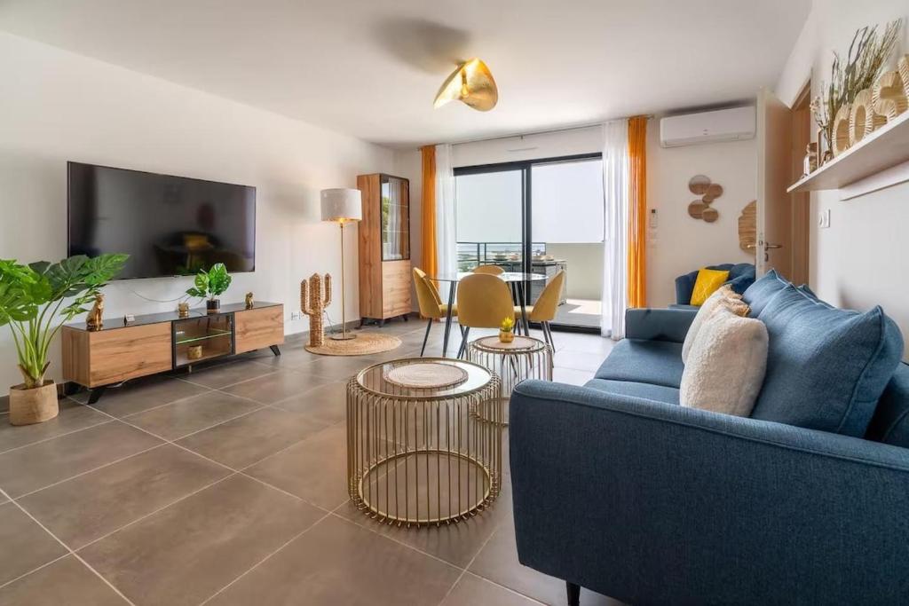 Appartement Sète Corniche proche plage - Terrasse, Parking, Clim, WiFi