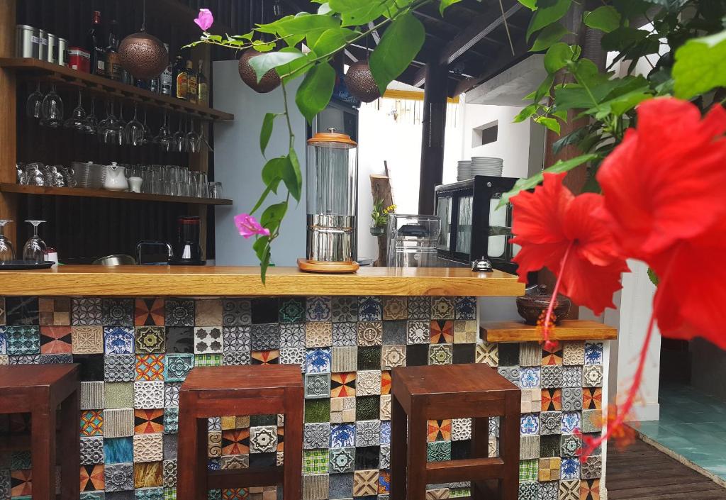 Nápoje v ubytování Jali Resort - Gili Trawangan