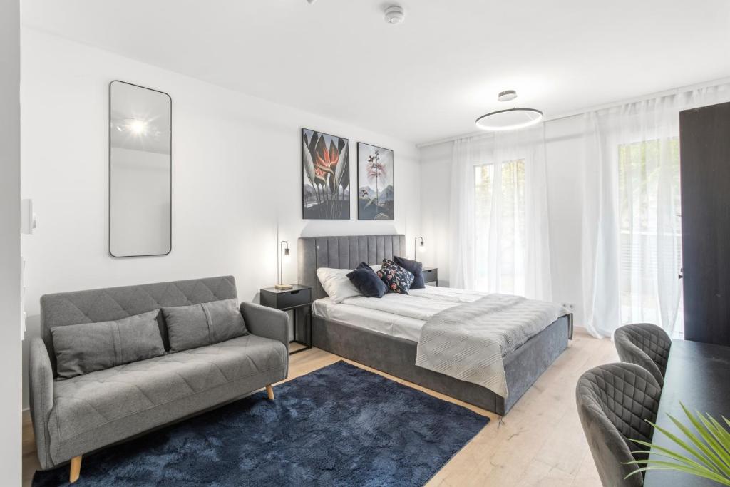 Cozy Studio with AC - 15 min to Center