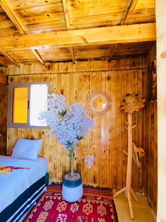 Dar Tamatert - Habitación Doble O Twin Con Vistas A La Montaña