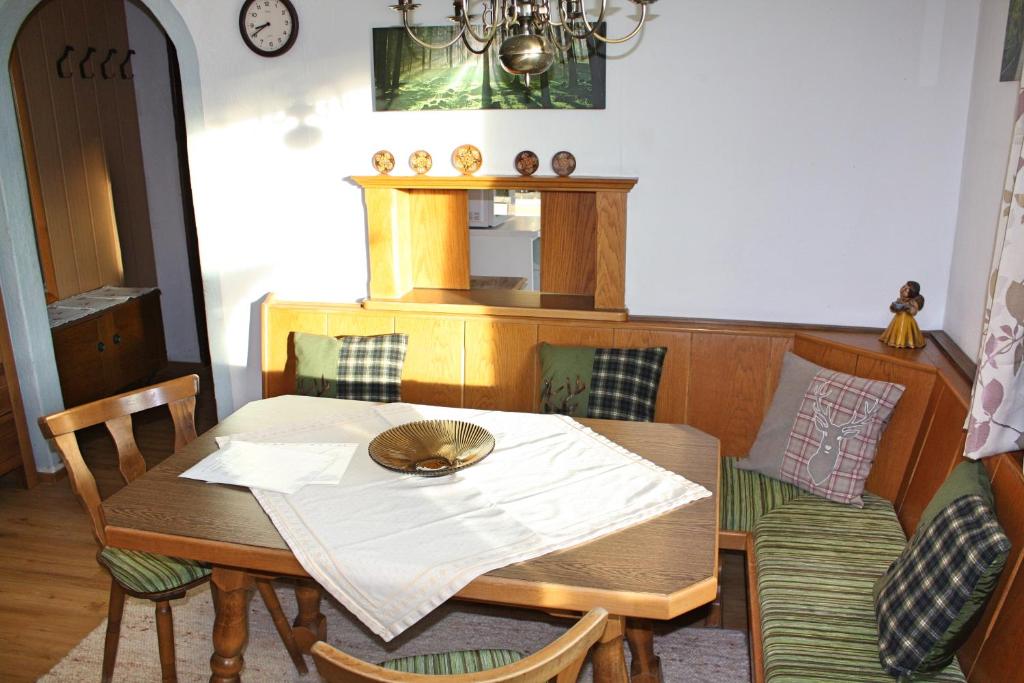 Posezení v ubytování Panorama-Ferienwohnung Isser
