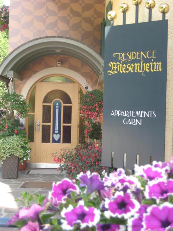 Exteriér nebo vchod ubytování Residence Wiesenheim