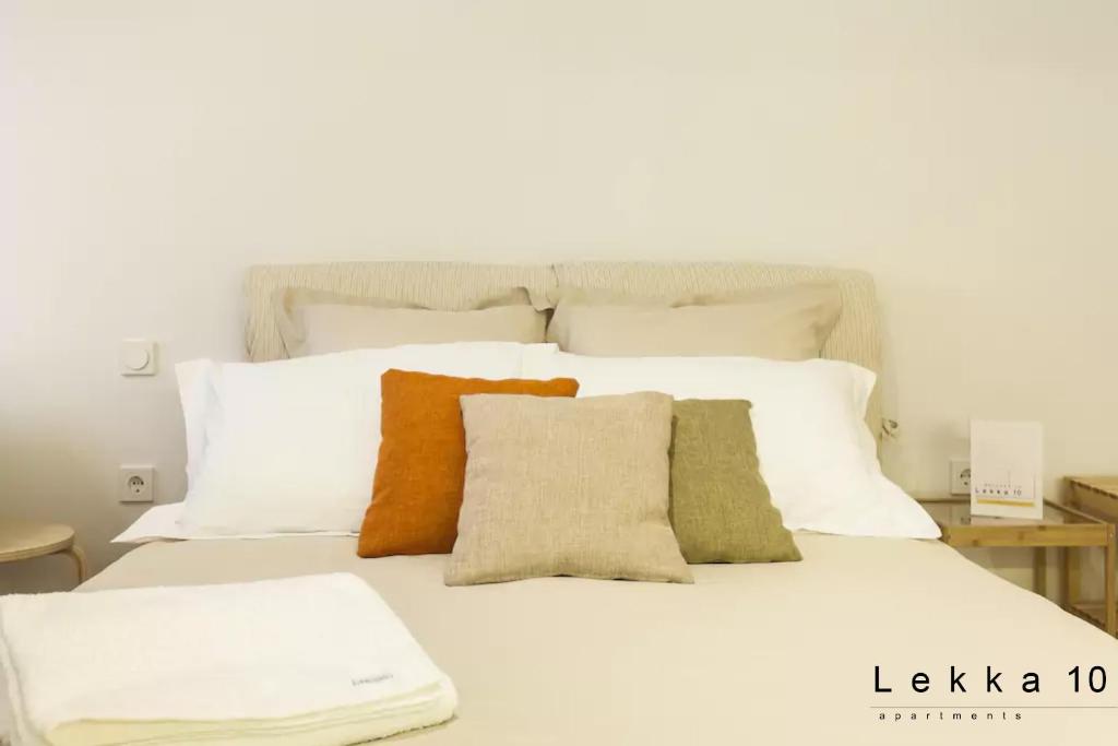 Posteľ alebo postele v izbe v ubytovaní Lekka 10 Apartments