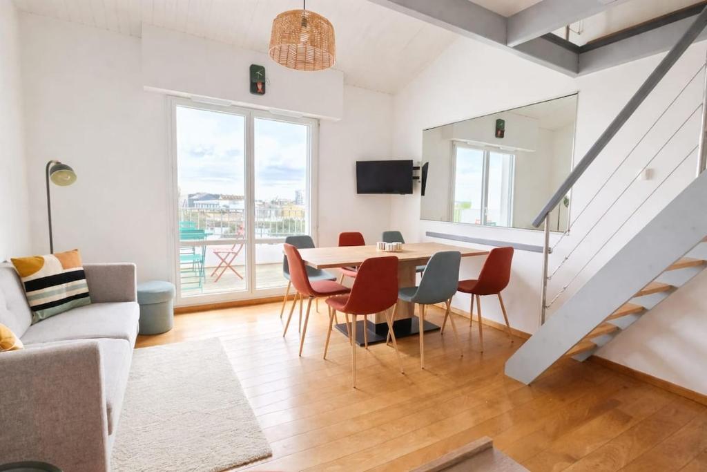 Le Duplex Océan 7 pers La Chaume Vue mer