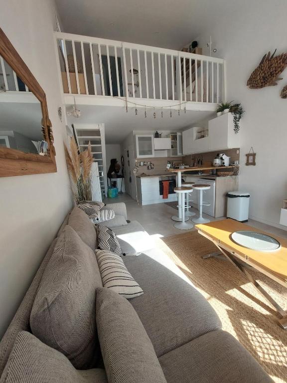 Magnifique duplex climatisé, 3 chambres, résidence Camargue village, bord de mer,
