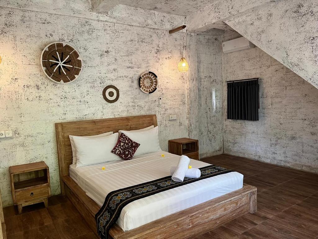 D'Nanda mini hotel Ubud - Chambre Lit Queen-Size Avec Vue Sur Jardin