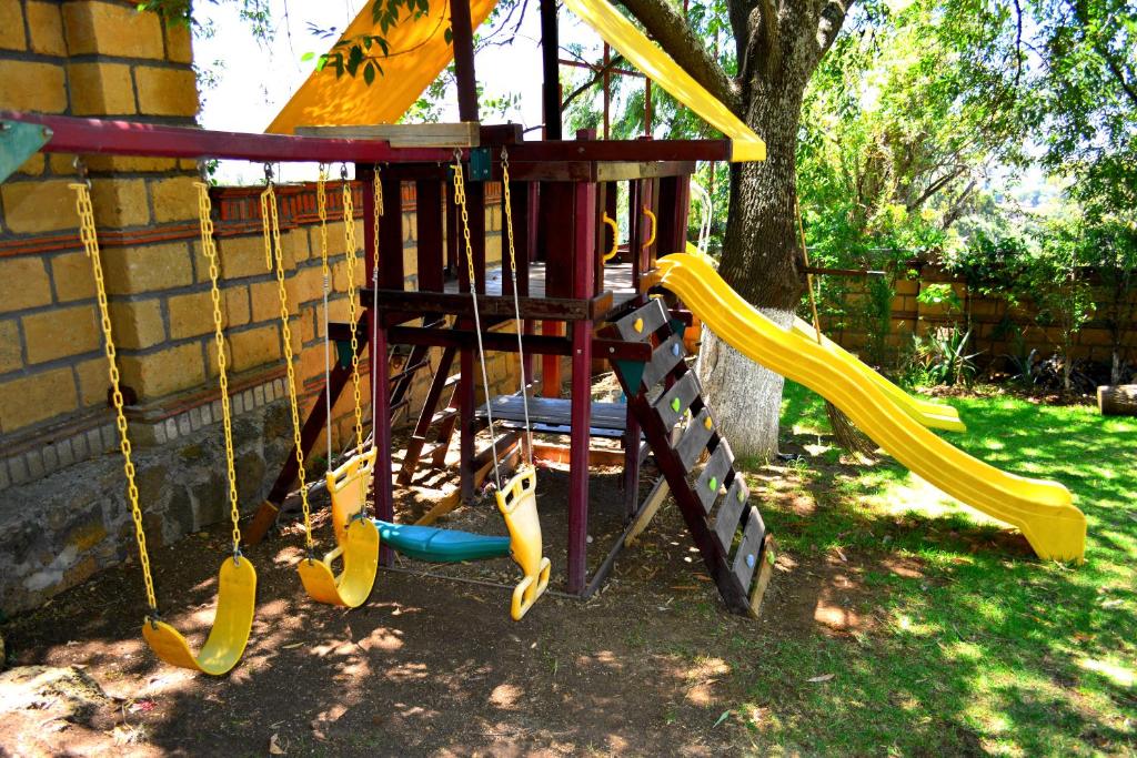 Herní místnost nebo prostor pro děti v ubytování Cabañas el Chalet