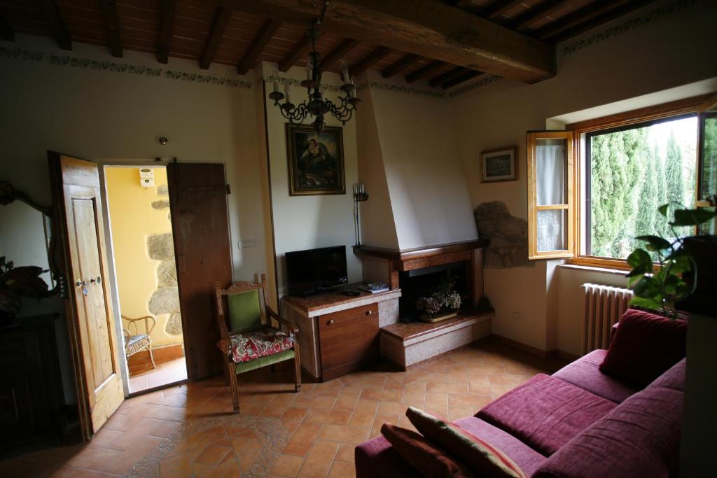 Posedenie v ubytovaní Podere Buriano