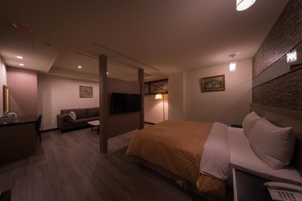 TV a/nebo společenská místnost v ubytování Sir Motel - Sanchong