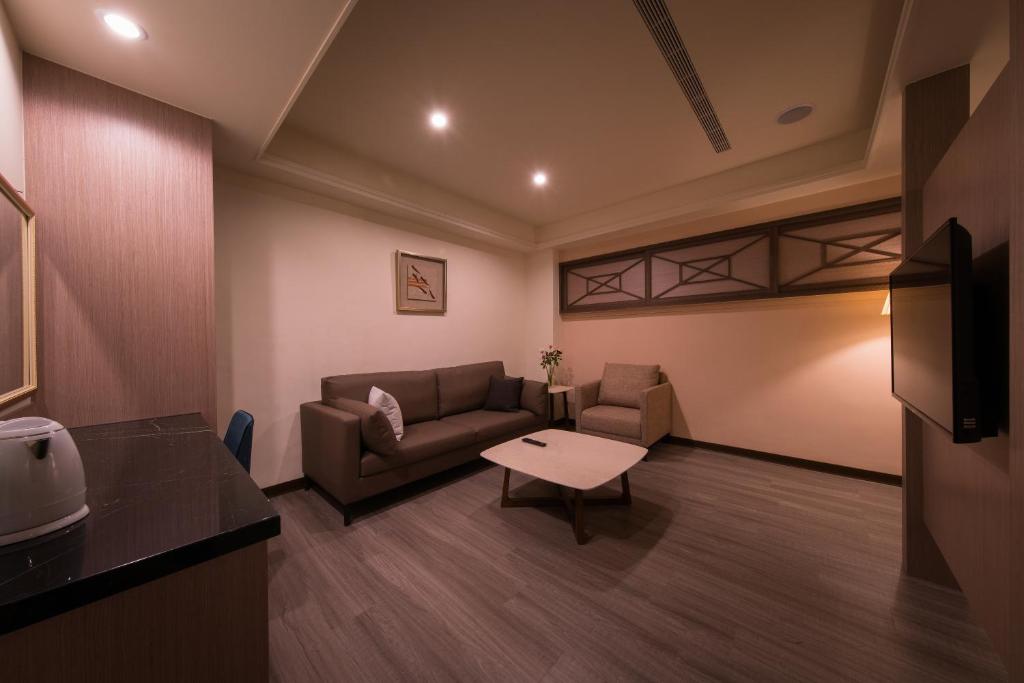 Posezení v ubytování Sir Motel - Sanchong