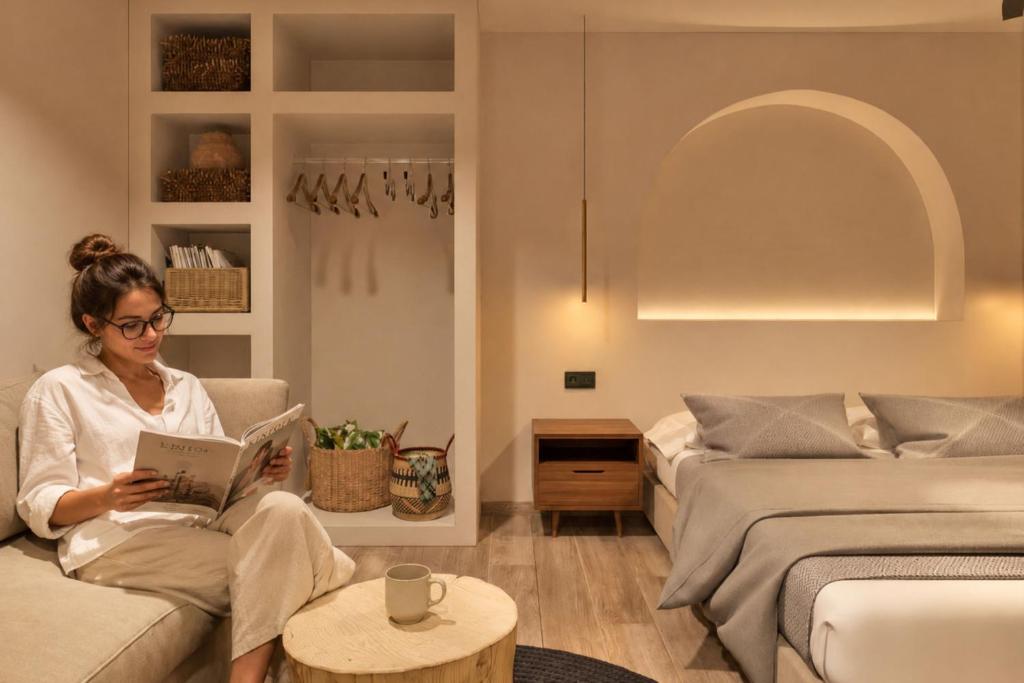Boho Studio in the Heart of Naousa - Studio Paros 8