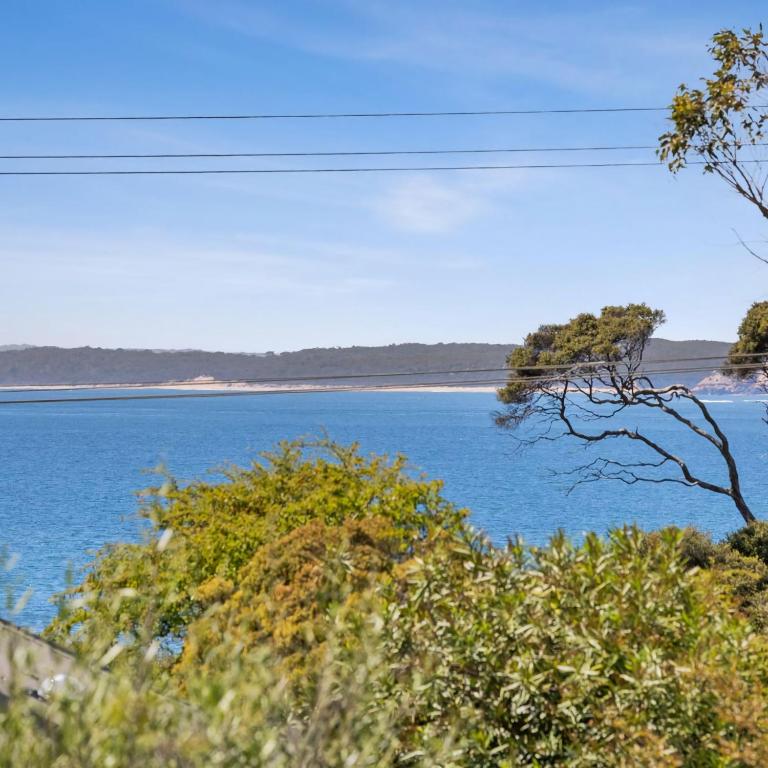 a view of a large body of water at Ripview in Point Lonsdale