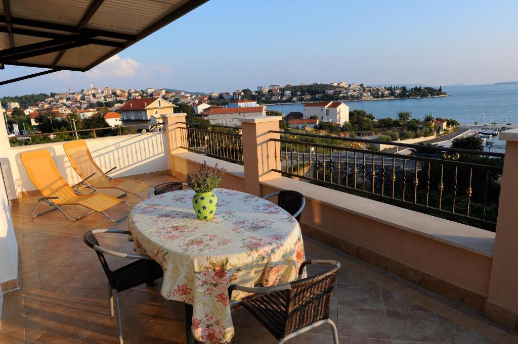 Balkón nebo terasa v ubytování Apartments&Rooms Jelavić