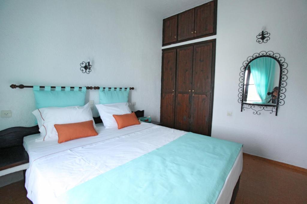Posteľ alebo postele v izbe v ubytovaní Elounda Relax Apartment