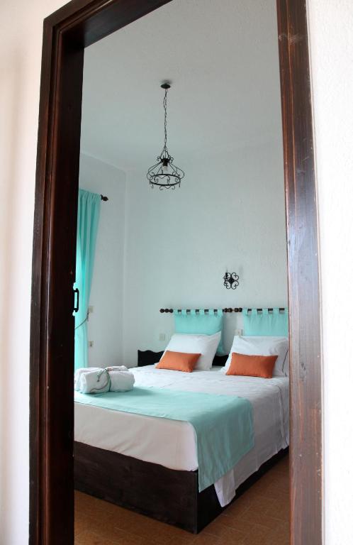 Posteľ alebo postele v izbe v ubytovaní Elounda Relax Apartment
