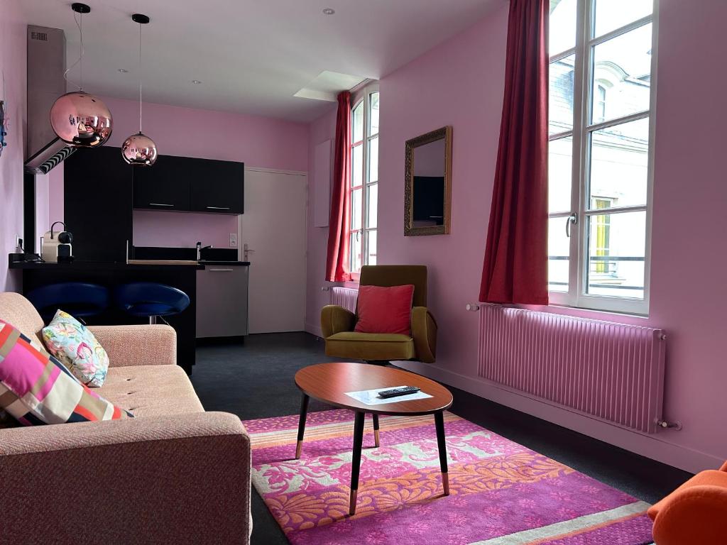 A coté de la place du pilori - Superior-Apartment Mit 1 Schlafzimmer