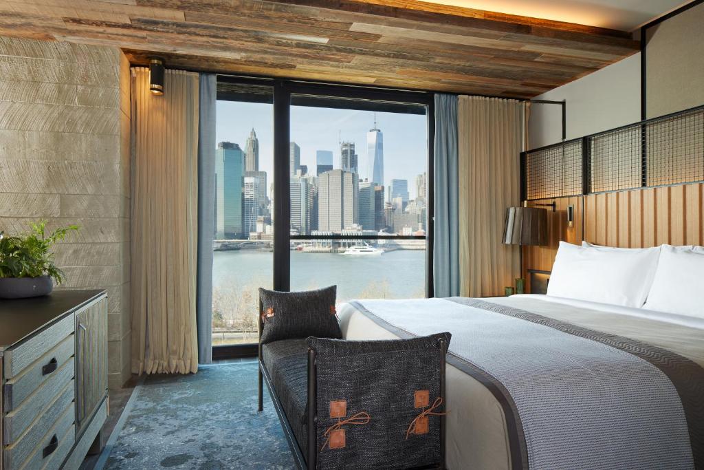Postel nebo postele na pokoji v ubytování 1 Hotel Brooklyn Bridge