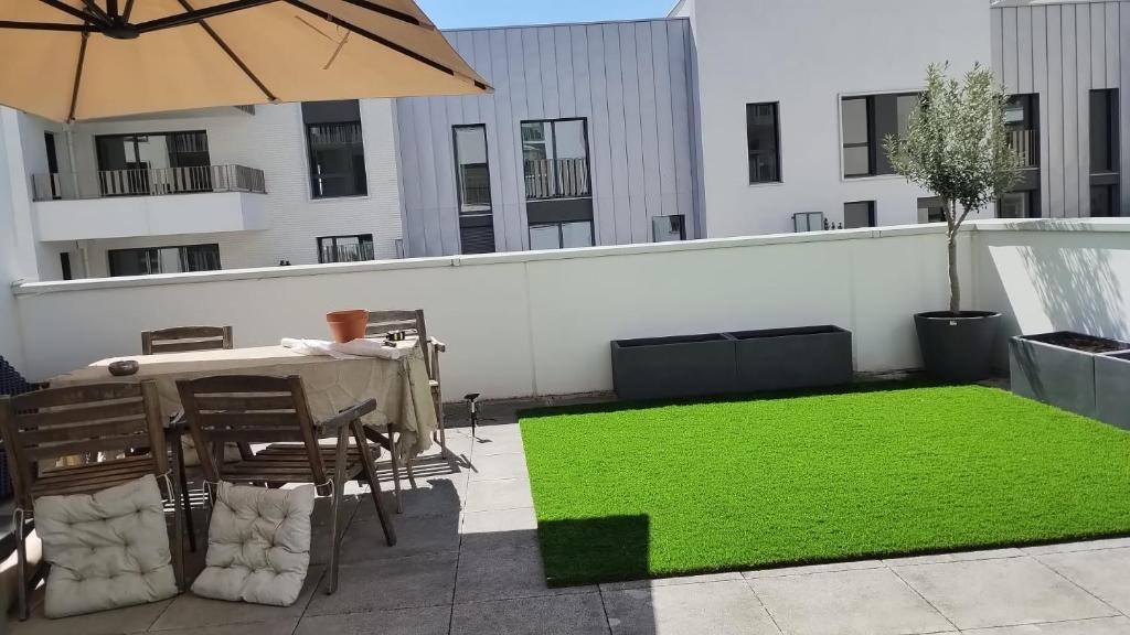 Patio nebo venkovní prostory v ubytování Magellan