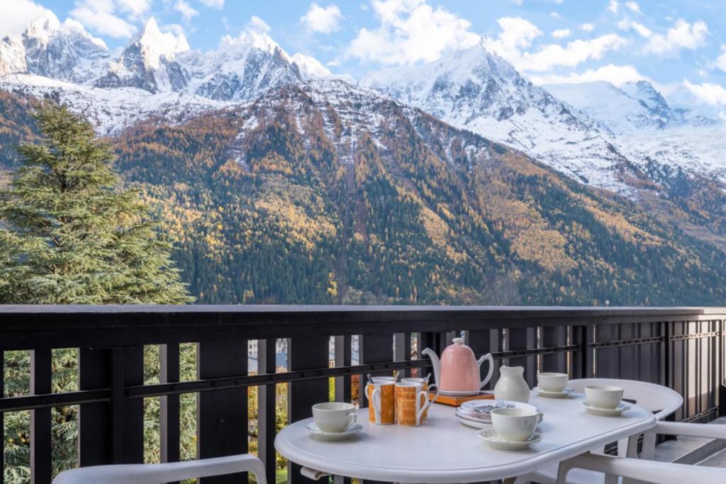 Spacious flat with balcony in Chamonix