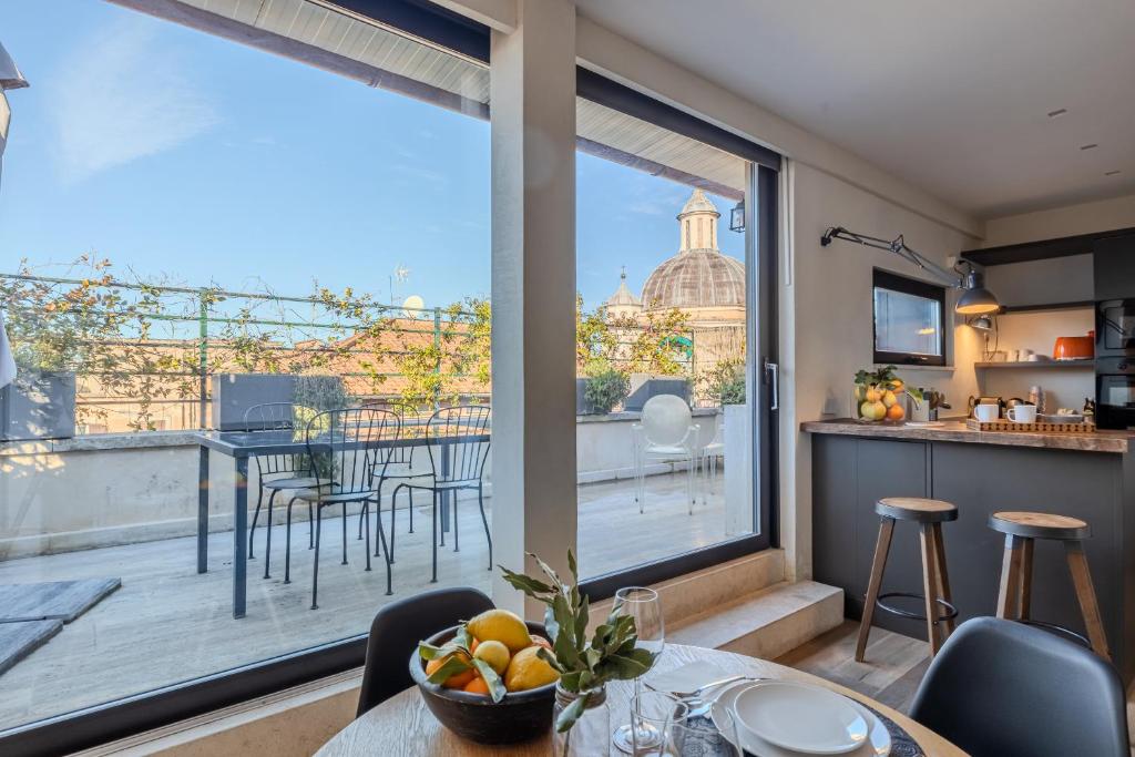 Una favolosa terrazza nel centro di Roma