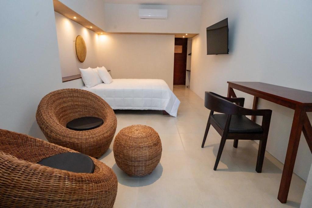Cuatro Lunas Hotel Boutique - Habitación King Con Vistas Al Jardín