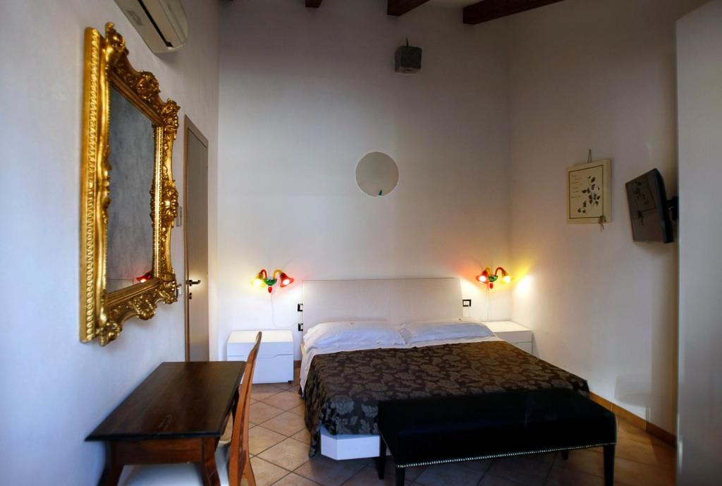 Postel nebo postele na pokoji v ubytování Albergo Al Viale