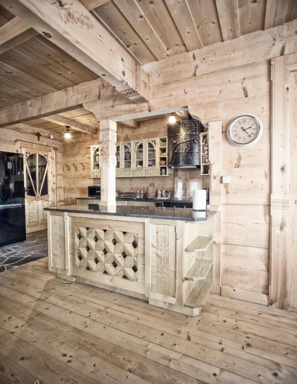 Kuchyň nebo kuchyňský kout v ubytování Zakopane Best