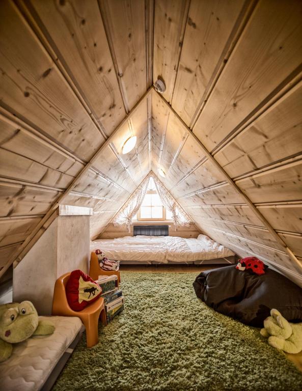 Postel nebo postele na pokoji v ubytování Zakopane Best