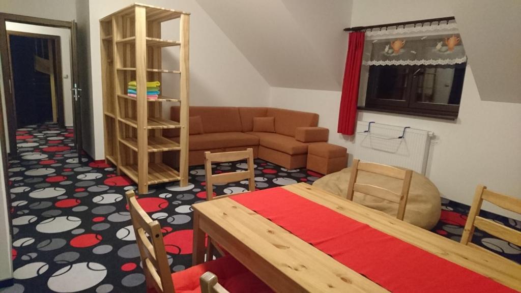 Posezení v ubytování Penzion Krkonoše
