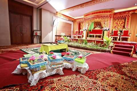 Posezení v ubytování Angkasa Garden Hotel