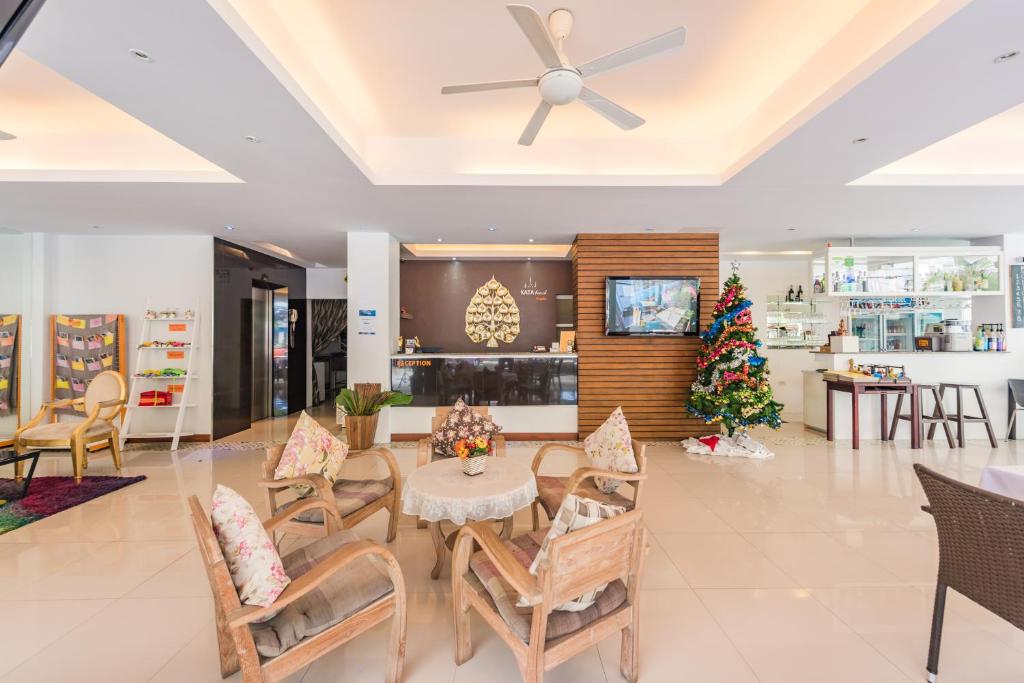 Posezení v ubytování Kata Beach Studio Phuket