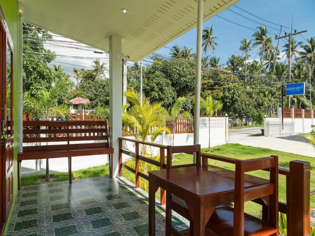 Zahrada ubytování Breeze Bay Villa