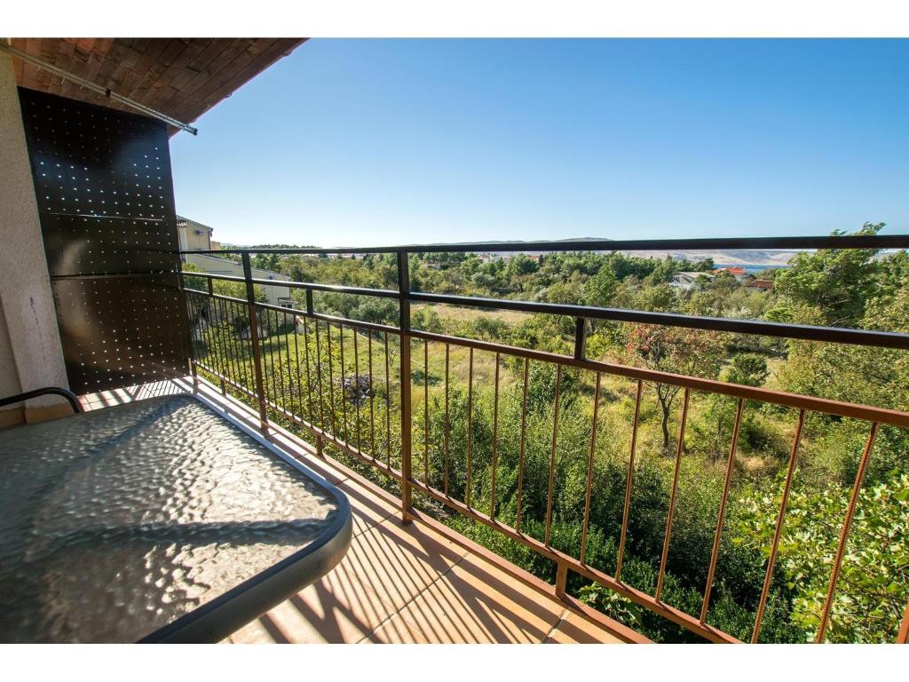 Balkón nebo terasa v ubytování Apartments Velebit