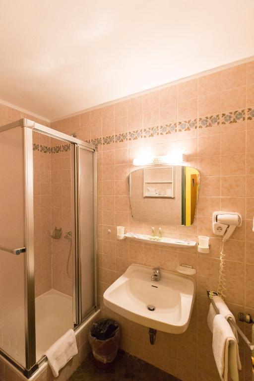 Vannituba majutusasutuses Hotel Sonnleiten