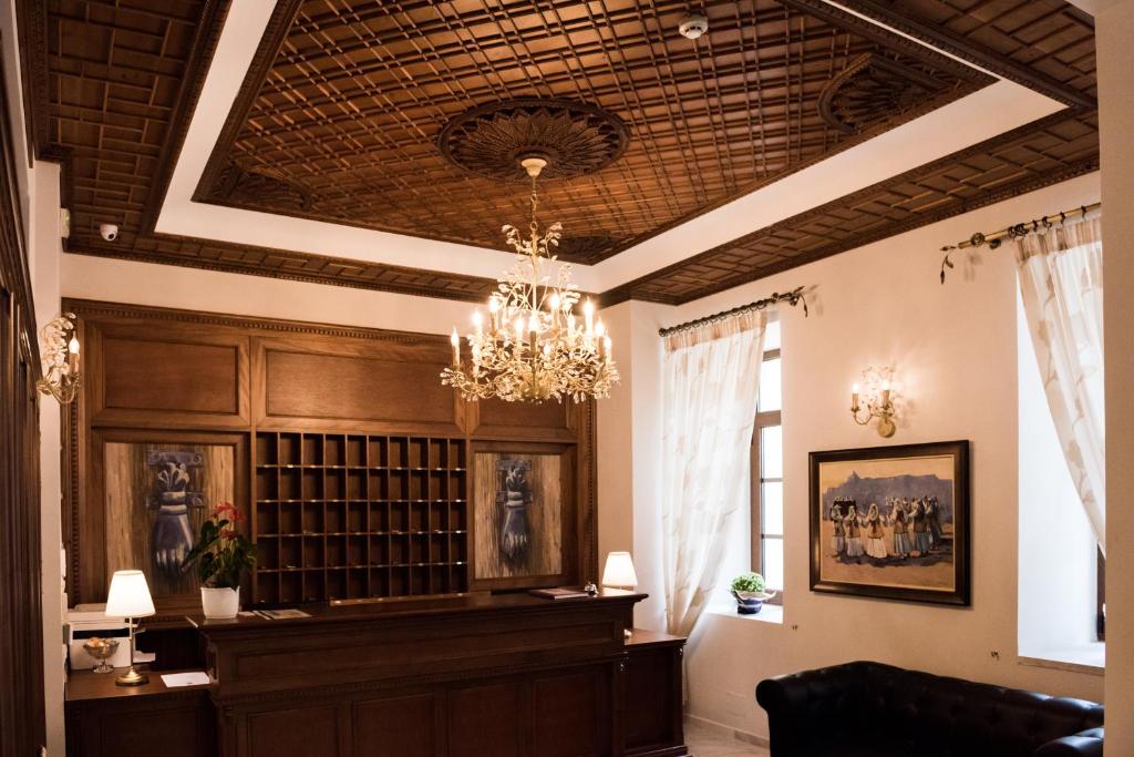 Posezení v ubytování Hotel Argjiro