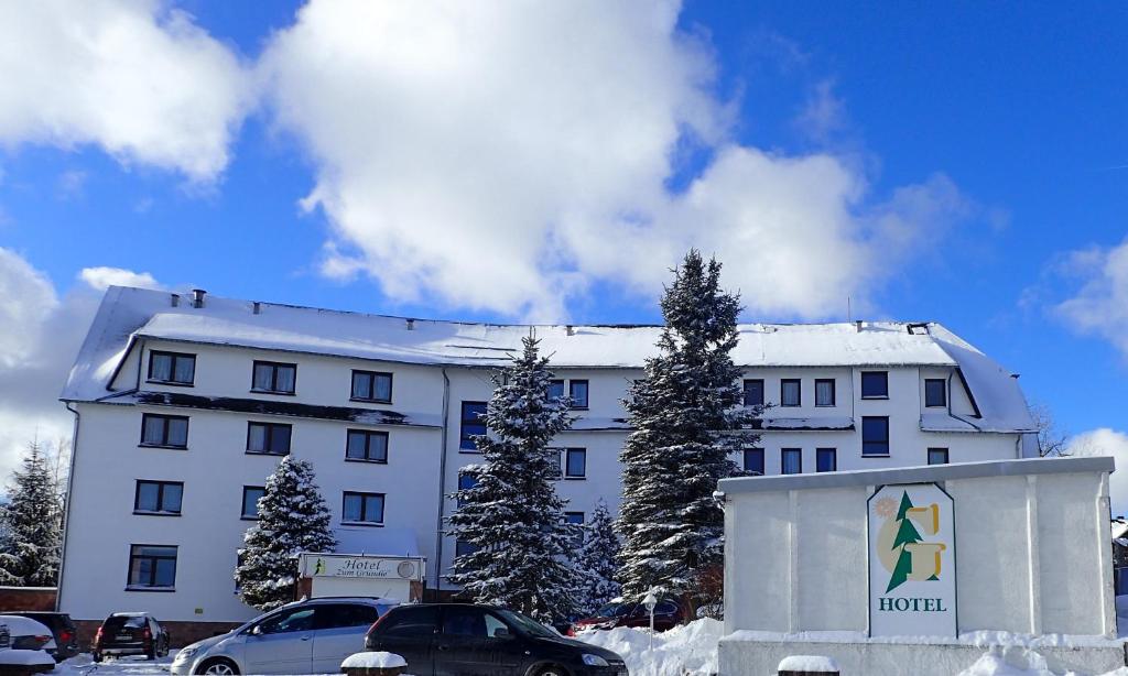 Hotel Zum Gründle v zimě
