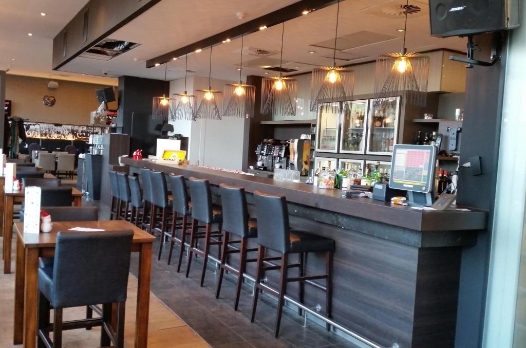 Lounge nebo bar v ubytování Hotel Stayen