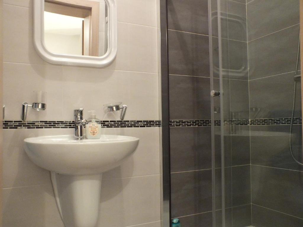 Koupelna v ubytování Marjanapartment
