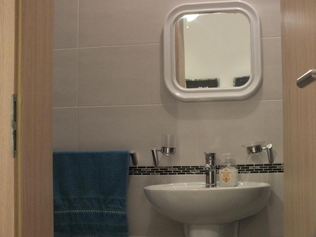 Koupelna v ubytování Marjanapartment