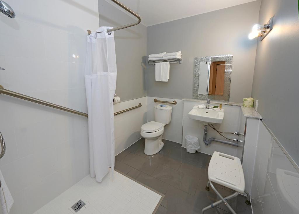 Koupelna v ubytování Wasaga Riverdocks Hotel Suites